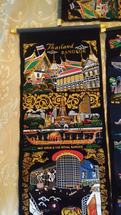 Картины полотно разных стран.