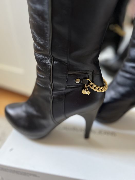 Естествена кожа ботуши