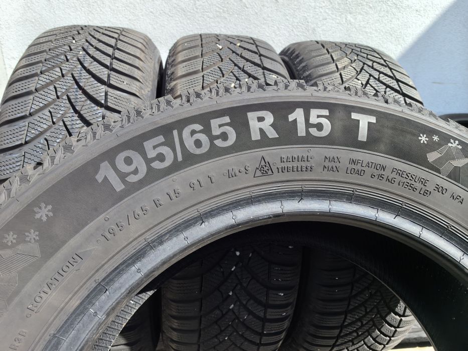 195/65/15 Семперит ДОТ 2024 г - Като нови
