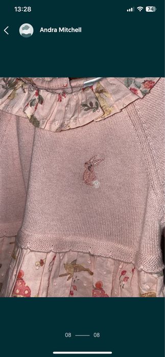 Next 5 pantaloni 74 si rochie next 74