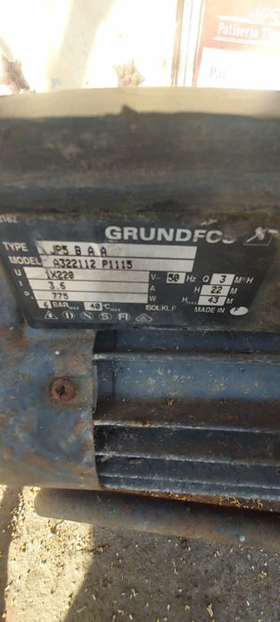 Pompa udat Grădină Grundfos de adincime