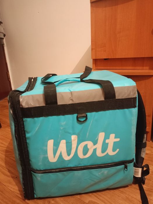 Wolt термосумка синяя