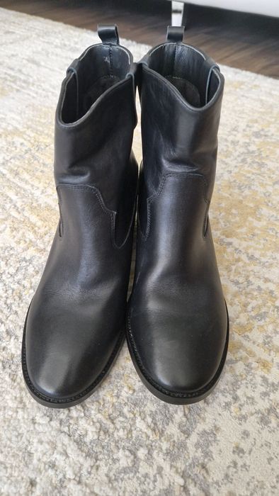 Botine hammerstain, piele, dublate, 39, noi