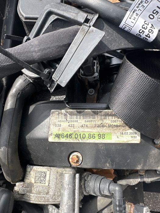 Motor mercedes 2.2 cdi euro4 a646