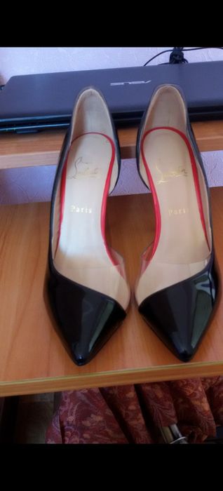 Обувь туфли чёрная