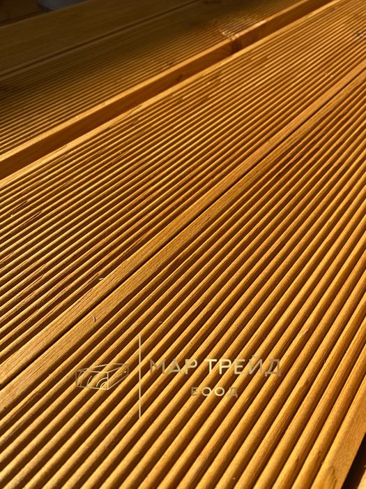 Импрегниран декинг 12см - подова настилка