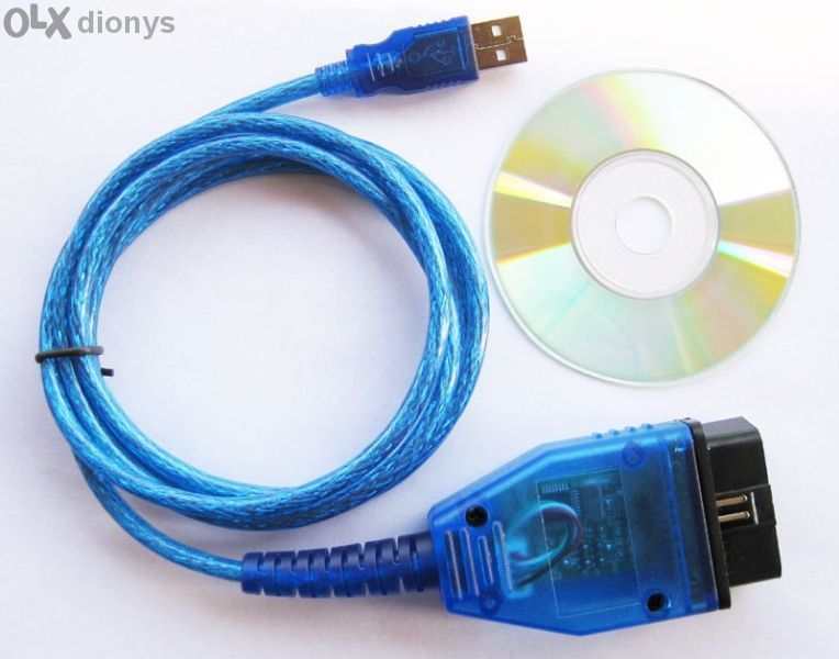Диагностичен кабел vag com 409.1 kkl адаптер/ obd 2 usb интерфейс гр ...