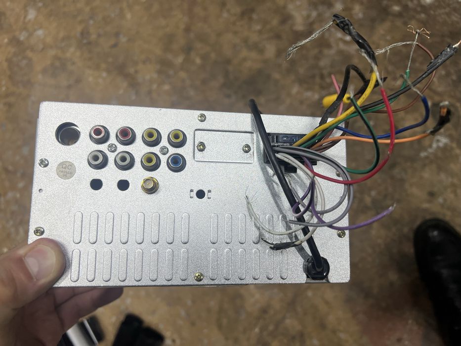 Магнитола 2 din (мячик)