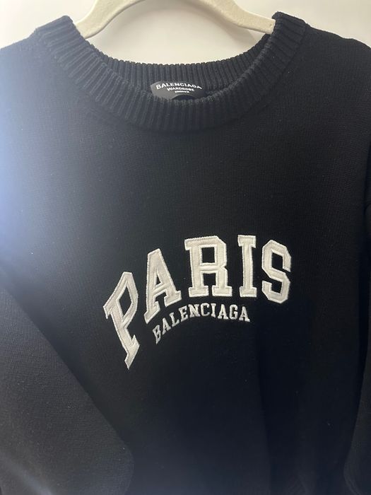 balenciaga paris пуловер