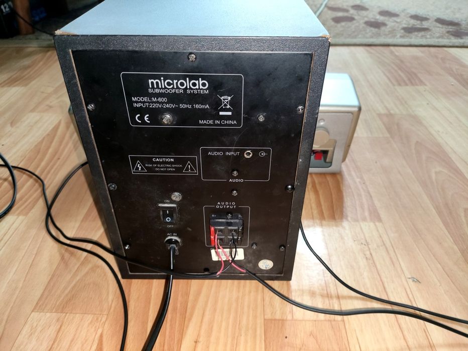 Буфер и 2 колонки  Microlab
