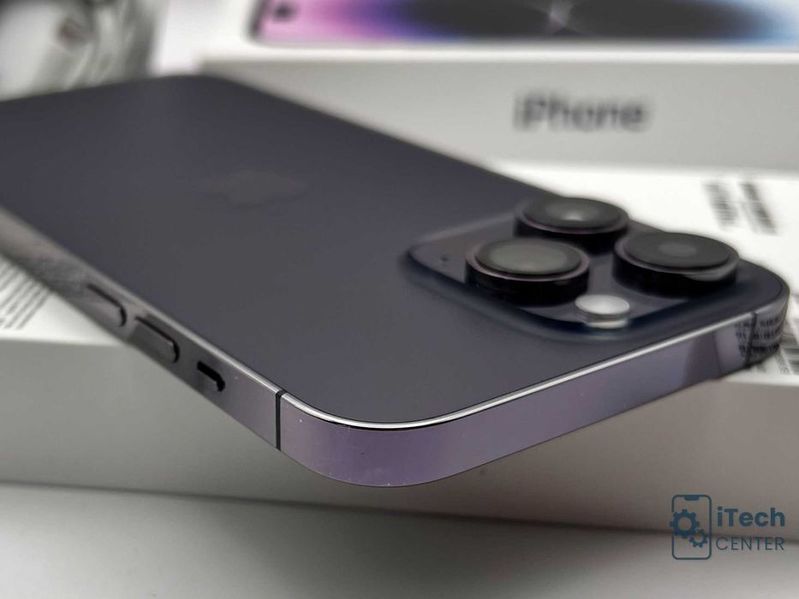 iPhone 14 Pro MAX, 128GB, Purple, 100% батерия, КАТО НОВ, ГАРАНЦИЯ!