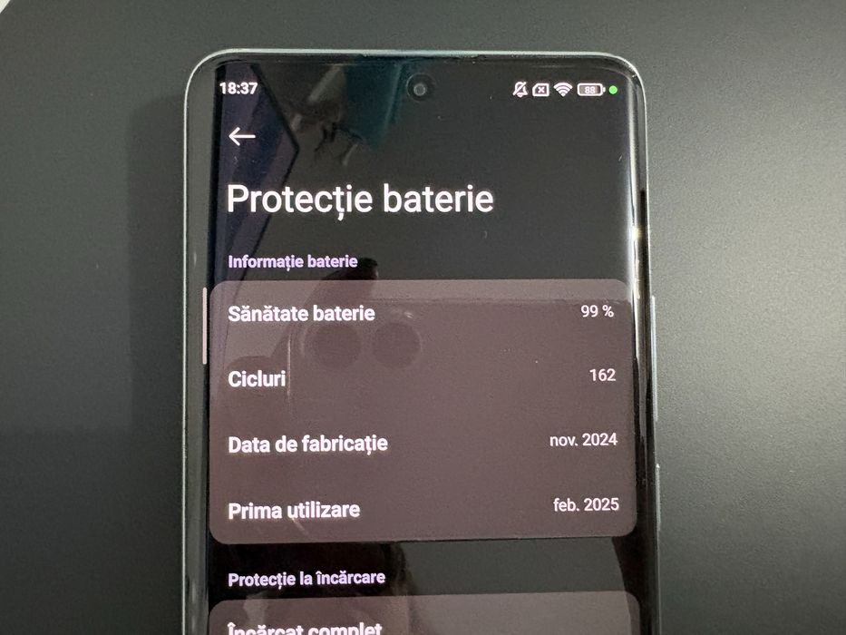 Telefon mobil Xiaomi Redmi Note 14Pro+,  12GB RAM,512GB,5G,Frost Blue