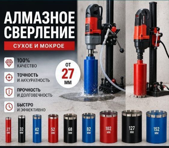 Бетон кесиш, тешиш ва бузиш хизматлари! РЕЗКА, СВЕРЛЕНИЕ И ДЕМОНТАЖ БЕ