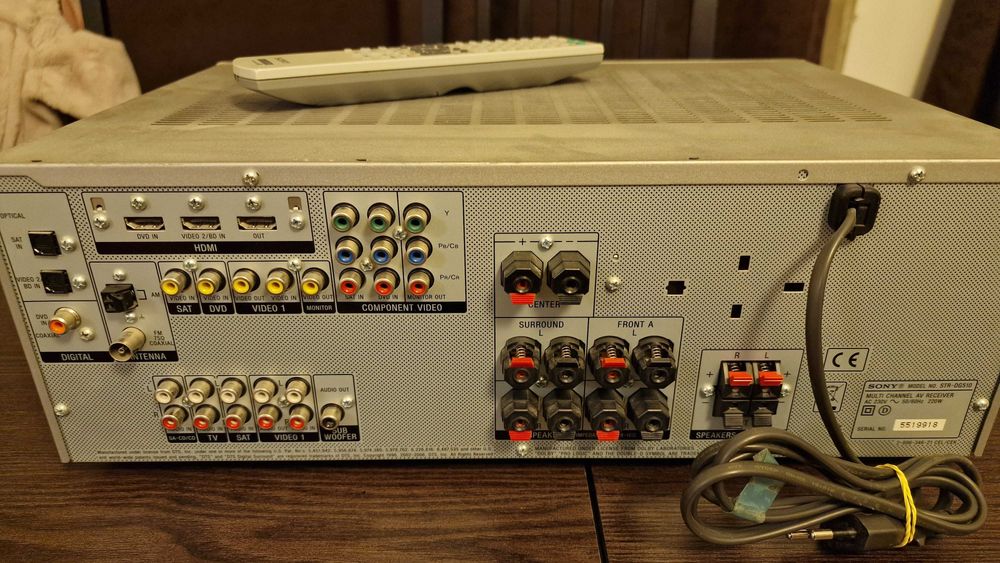 Sony STR-DG510 Home Theater Receiver