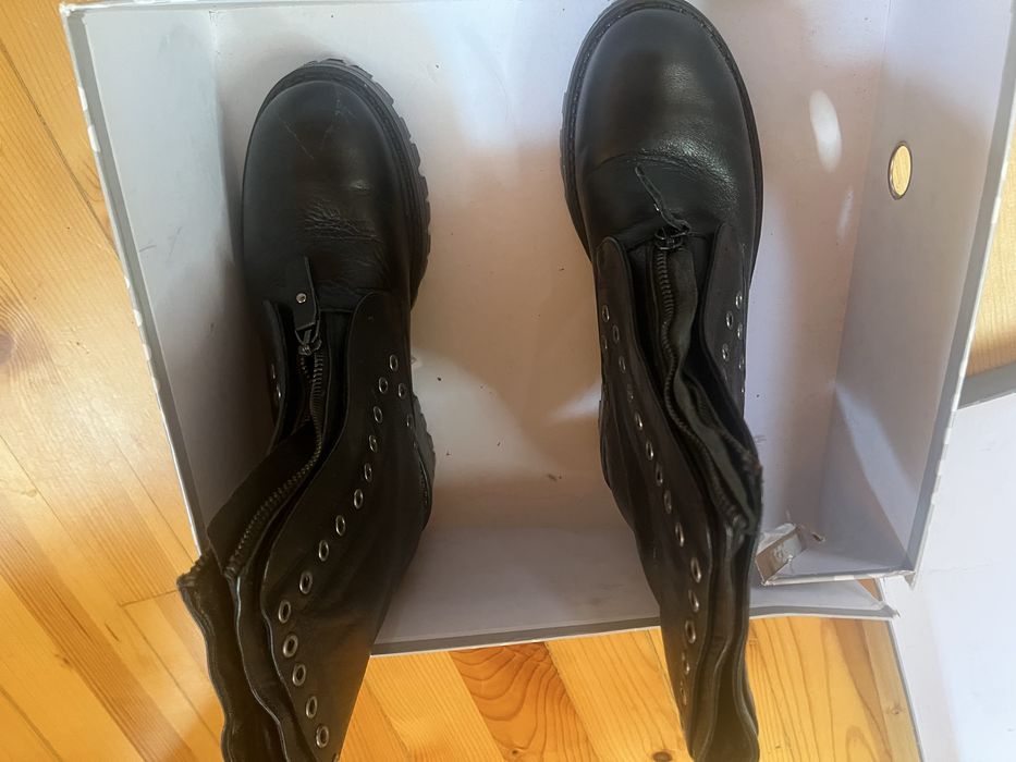 Дамски кожени  боти  / ботуши Veronella size 38