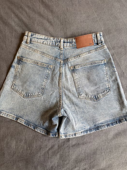 Къси дънкови панталони Zara