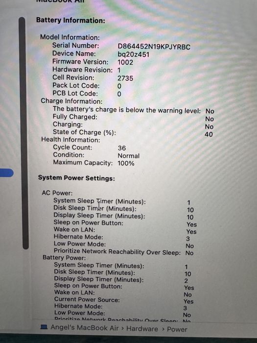 Apple MacBook M1 , 2020, 256 Gb диск, 8 Gb Ram
