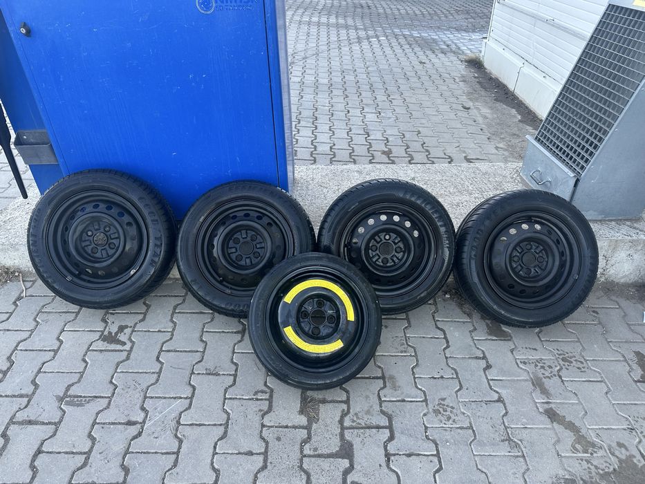 4 бр. Железни джанти с гуми 4х100, 14’’