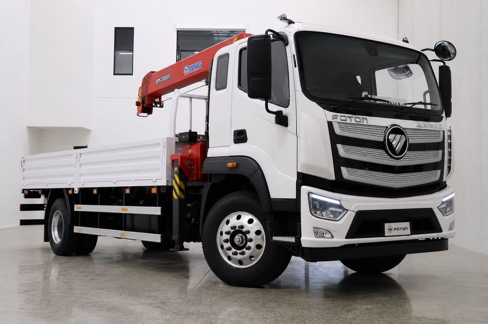 Кран манипулятор 7 тон для шасси Foton