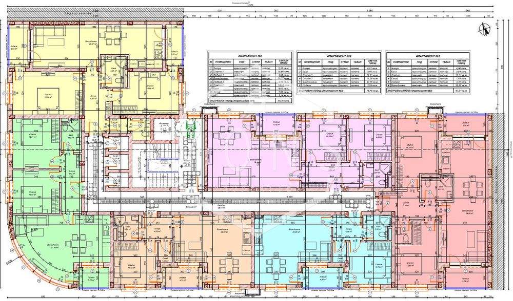 Продава се Тристаен апартамент в Велико Търново, Бузлуджа - 112 кв.м за 1229 €/кв.м - Снимка #2