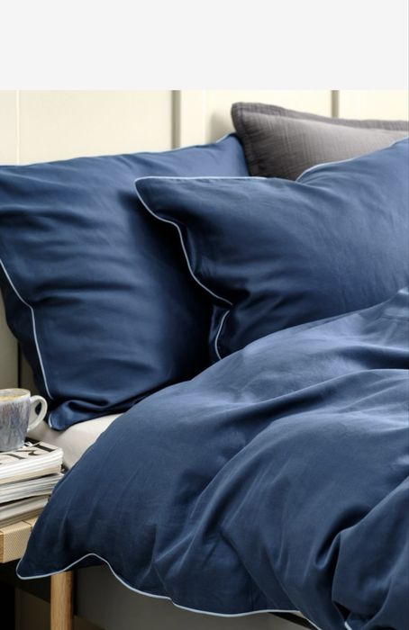 Lenjerie de pat dubla din bumbac si vascoza