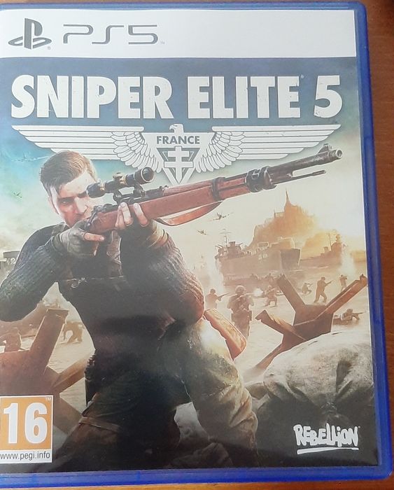 Vins Sniper Elite 5 ps5.Jocul in perfecta stare.Ca si nou