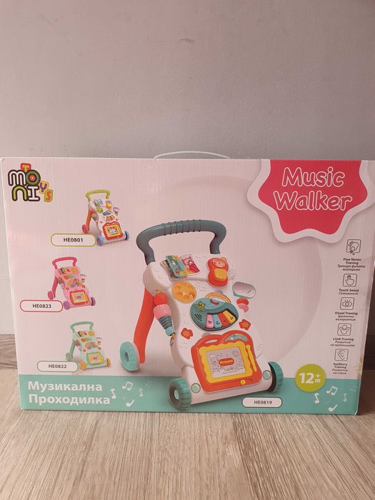 Moni уокър/проходилка за бутане