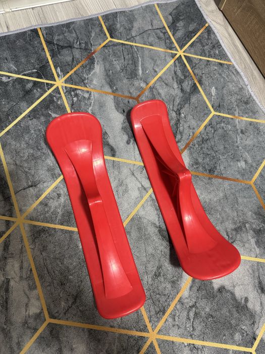 Лыжи на трюковой самокат