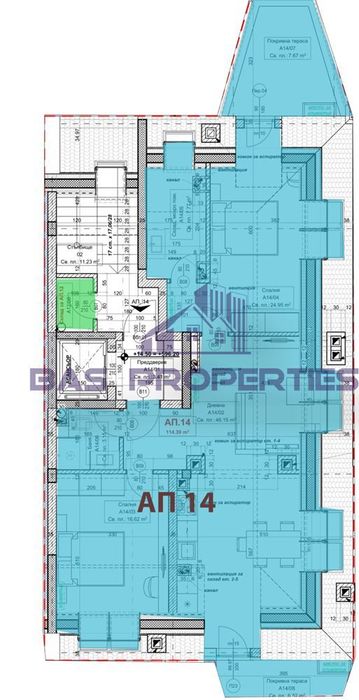 Продава се Тристаен апартамент в София, Овча купел 1 - 136 кв.м за 1563 €/кв.м - Снимка #1