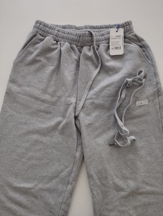Брюки Джоггер сұр меландж