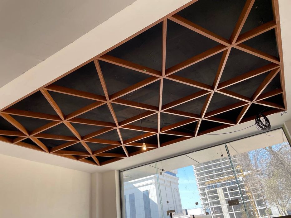 Декоративные потолки grilyato грилянд реечный речной армстронг PC-34