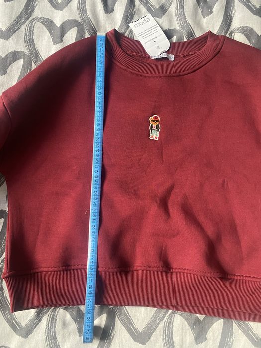 Нов оувърсайз суичър с мече