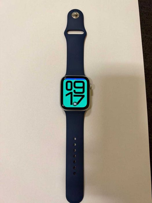 Apple Watch SE 2 44 mm Silver – Impecabil, baterie 98%, cutie și factură originale