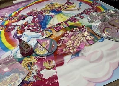 Banner 1,90 x 1,60 tematica Barbie