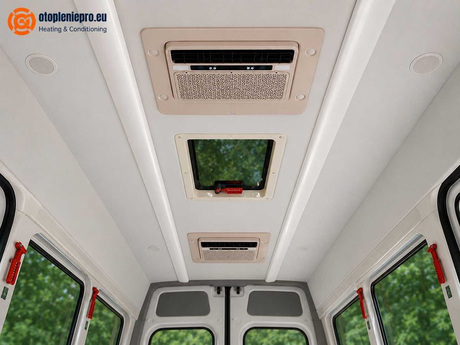Професионална климатизация за бусове до 8+1 места Sprinter 6000+ DC12V/24V (ECO MAX 6000)