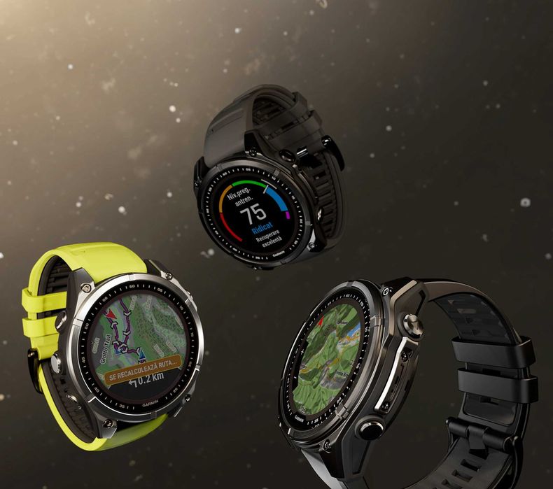 Ceas Garmin Fenix 8 SOLAR Sapphire Titanium 47mm IN GARANTIE - 2028