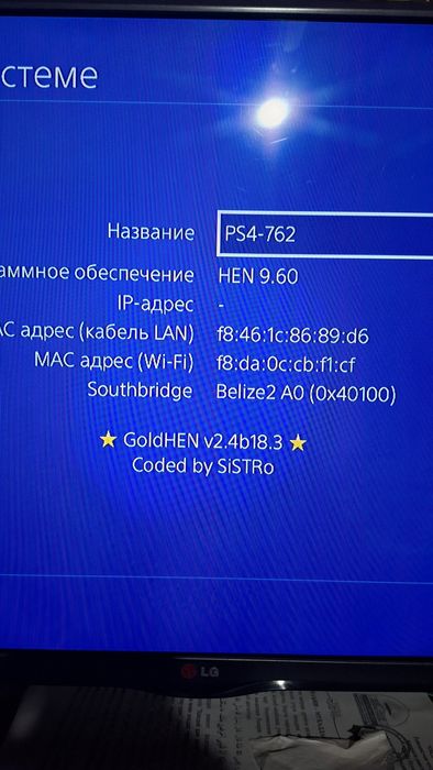Playstation 4 slim 9.60 goldhen