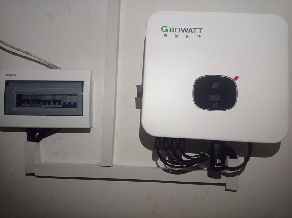 Солнечный панели установка