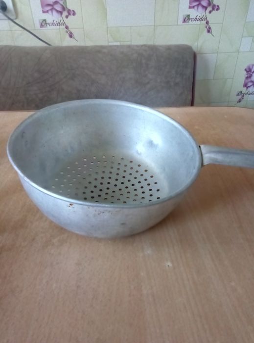 Ковшик, дуршлаг алюминиевые