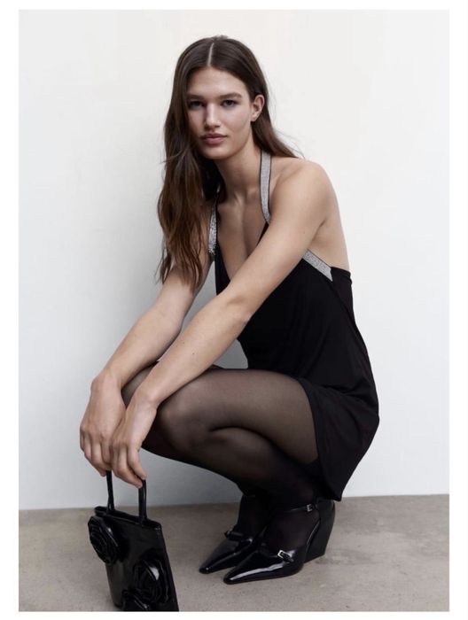 Коктейльное платье от MANGO