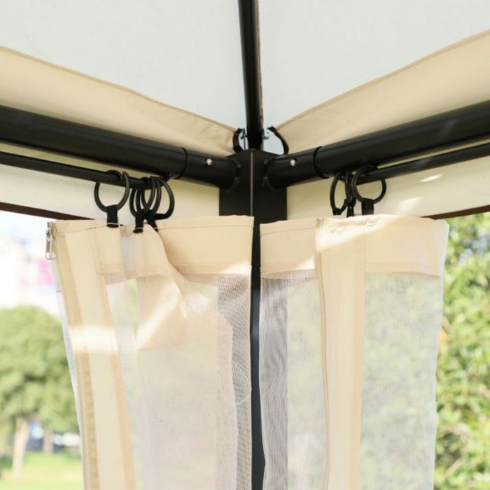 Луксозна градинска шатра с люлка и функция сън за пълен релакс