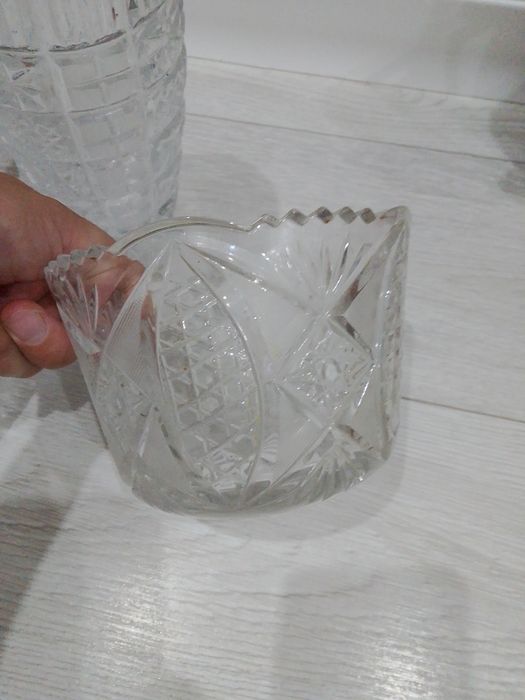 Советский хрусталь -салатница, конфетница,
