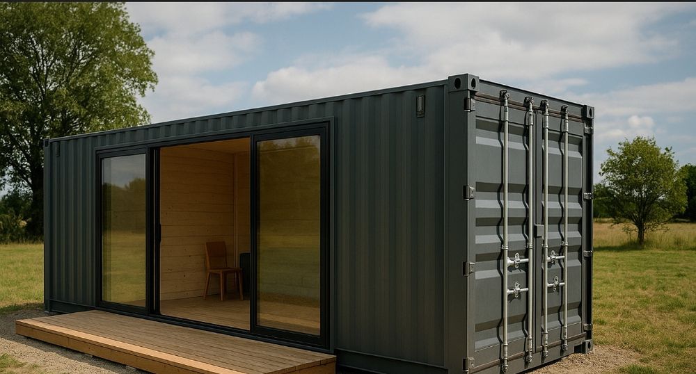 Дом из контейнера