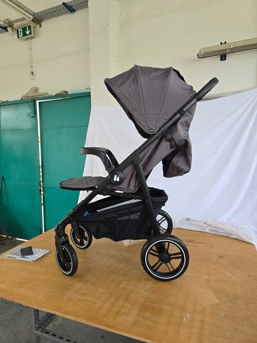 Cărucior sport Hauck Shop N Care gri cu tavă