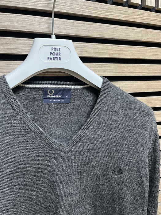 Fred Perry : 100% вълна Мерино размер М / Оригинал