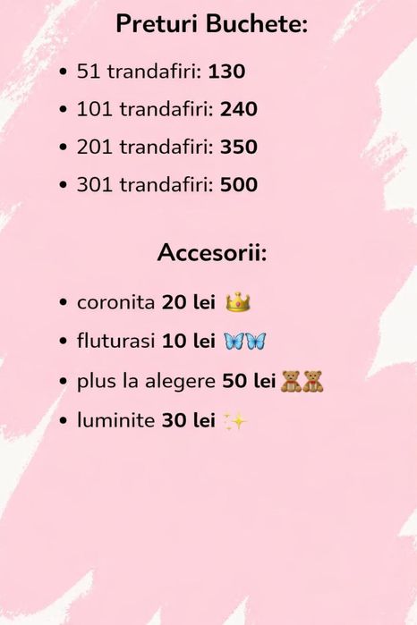 Buchete flori sapun oferta