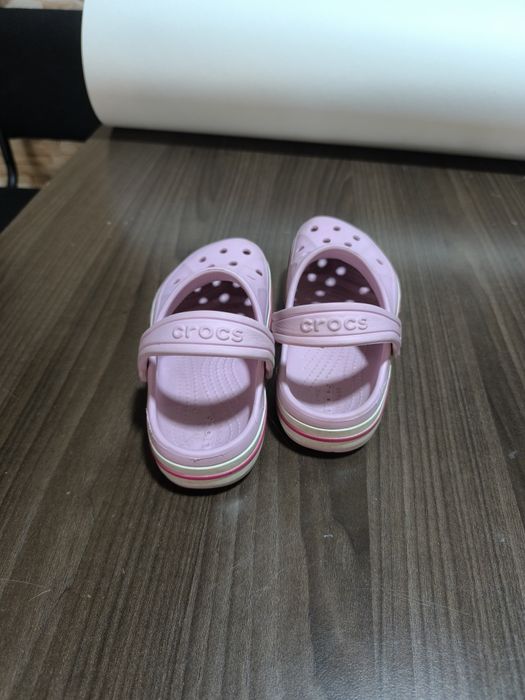 Crocs на девочку 12 р 18 см  б/у оригинал