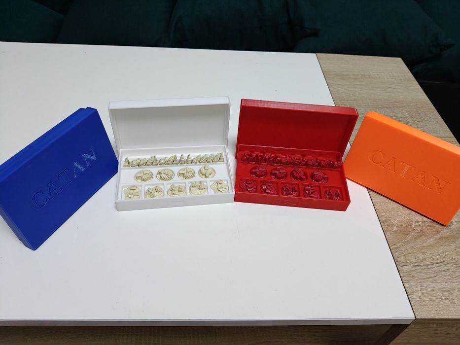 Catan - organizator piese