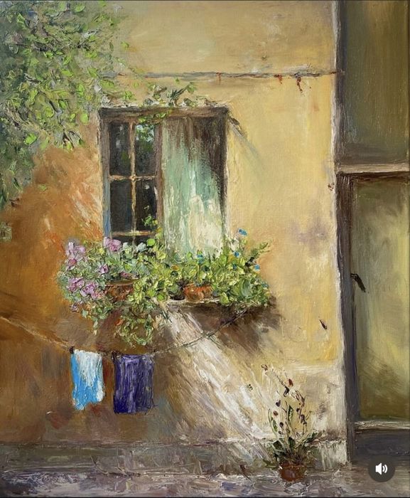 Красивая картина маслом