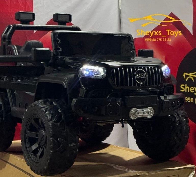 Болалар машинаси MercedesBenz OFFRoad4x4 большой Двухместная детска